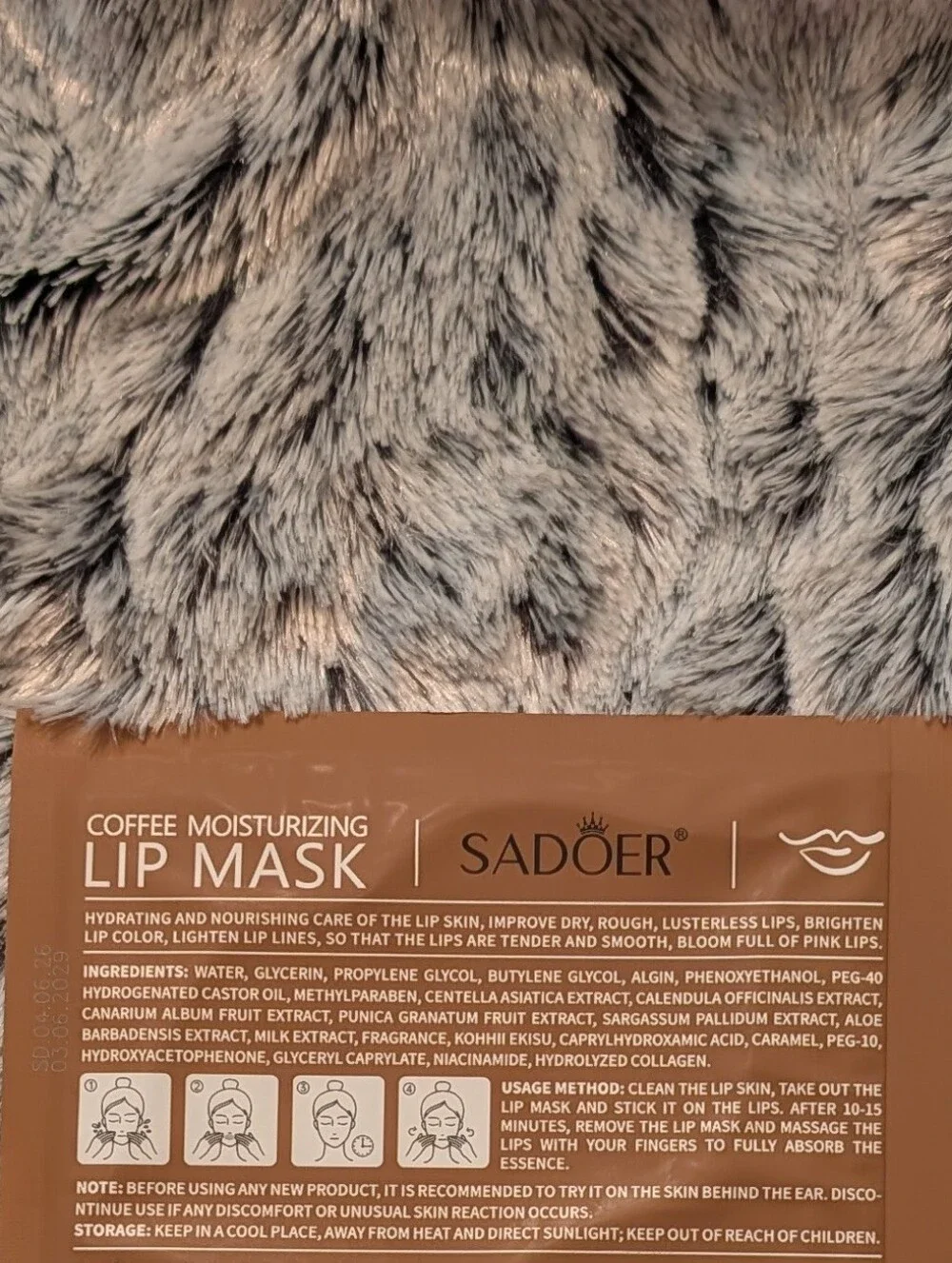 Nourishing Lip Mask Pack - Assorted Flavors (Yellow, Green, Brown, Red)
